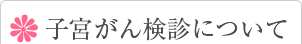 子宮がん検診について